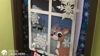 Design Launchers - 2016 Christmas Door Decorating Contest 1st Place Winner