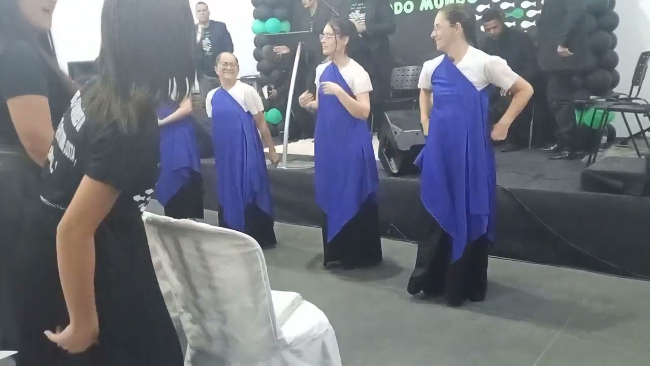 Culto de congresso de jovens coreografia sou abençoado 15/02/26🙏🙏🙏