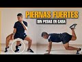 Ejercicios para aumentar masa muscular en piernas y gluteos sin pesas #ANTREINOR | David Villa