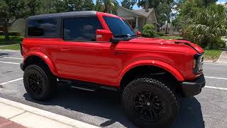 4K Race Red Ford Bronco Outer Banks - Our Ride during the Lakeland FL Trip 2023-06-11 - GH010232