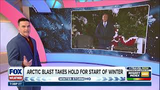 Tom Wachs FOX Weather Snow 12/1/2025