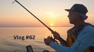 Vlog 62 Is it still a Skunked trip... if you catch a new friend? Kayak Fishing my Hobie outback