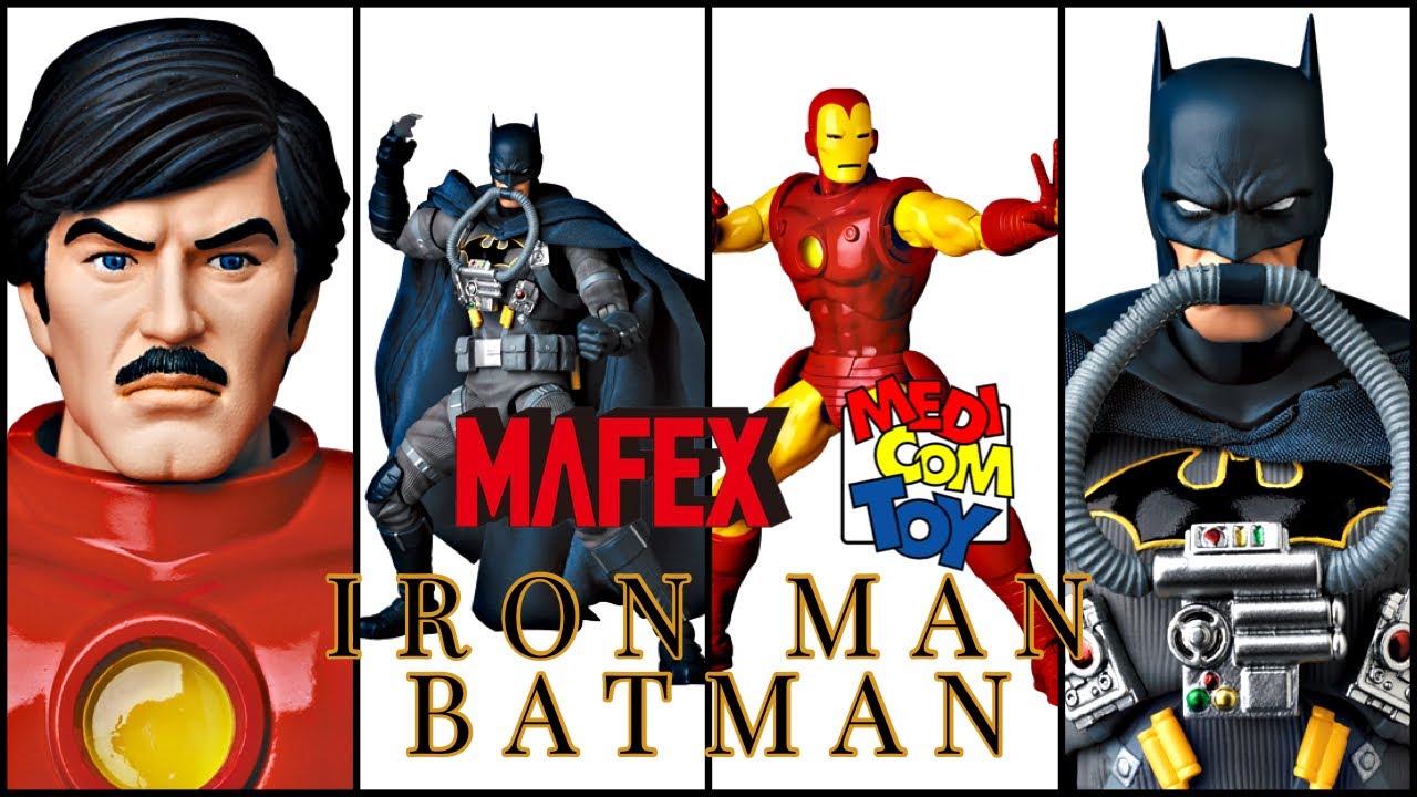 Mafex The Invincible Iron Man & Hush Batman ANNOUNCED! Photos & First ...