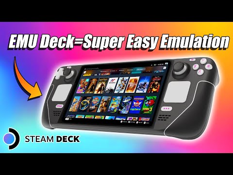 Emulation On The Steam Deck Just Got A Lot Easier! EMU Deck Set-Up Guide!
