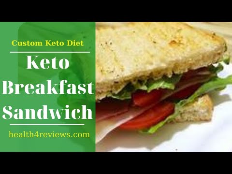 Keto Breakfast Sandwich Recipe | Keto Diet Recipes | Custom Keto Diet #171