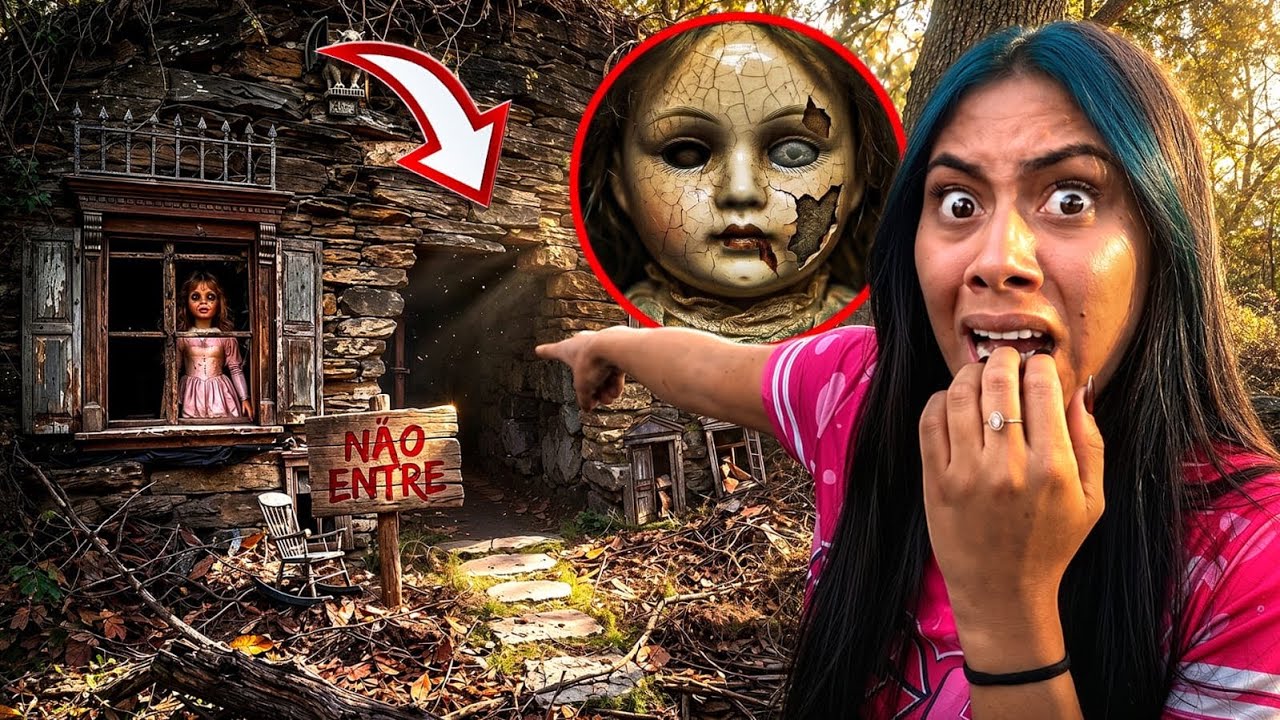 DESVENDEI O MISTÉRIO DA CASA DE BONECAS AMALDIÇOADA! *assustador