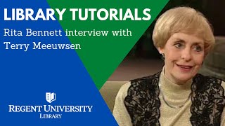 Rita Bennett Interview With Terry Meeuwsen
