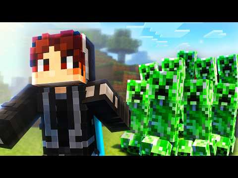 Minecraft mais si je touche un MOB, il se DUPLIQUE !