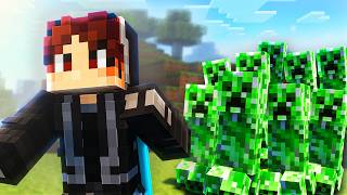 Minecraft mais si je touche un MOB, il se DUPLIQUE !