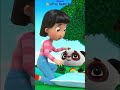 Five little friends song! 💤 #littlebabybum #shorts