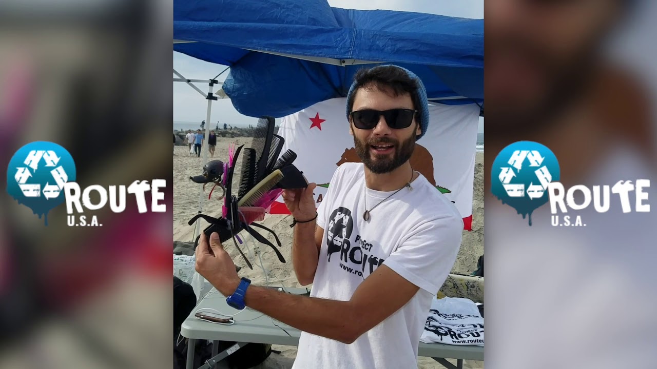 Beach Cleanup Mission Beach with Project Route USA.org