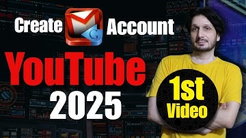 YouTube Course 2025 Part 1 | Learn to Create a Gmail Account for YT Channel