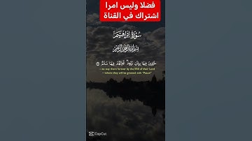 القرآن الكريم #دويتو #اكسبلور #تيك_توك #duet #فولو #لايك #رمضانمبارك #ترند #راحة_نفسية #في