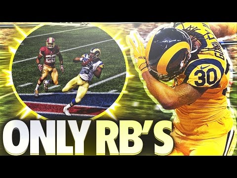 CAN I WIN A GAME ONLINE ONLY USING MY RUNNING BACKS? MADDEN 17