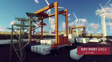 Project 3D of Sei Mangkei Special Economic Zone || Animasi Kawasan Ekonomi Khusus (KEK) Sei Mangkei