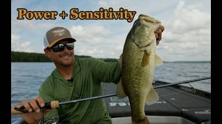The Rod Made for A Variety of Finesse Scenario's: 7'1" Medium Fenwick Eagle &amp; Elite