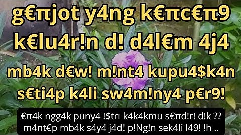 demi kebahagiaan kakak iparku #kisahnyata 