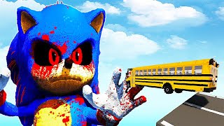 Sonic.exe vs Cars | Teardown