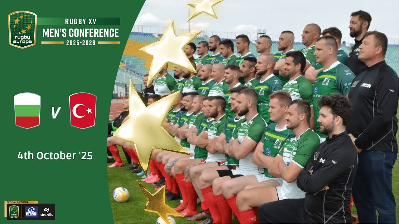 BULGARIA v TÜRKIYE - RUGBY EUROPE CONFERENCE 2025/26 - YouTube