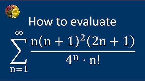 Evaluating the required sum using Maclaurin series and differentiation (SS-395)