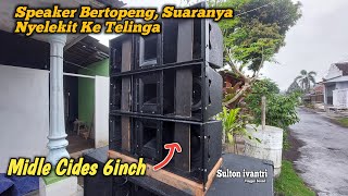 Midle Cides, 6 inch Balap..!! Suara Subwoofer Sampai Kalah