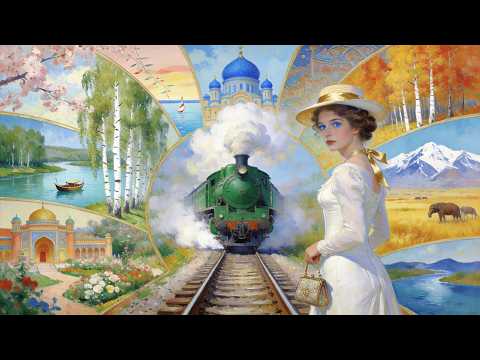 Monet | A Train Through the 19th-Century Silk Road｜Impressionist Oil Painting Art Film | 4Kのサムネイル