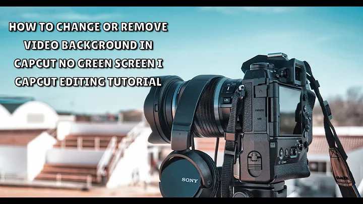How To Change or Remove Video Background In CapCut No Green Screen I CapCut Editing Tutorial