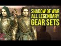 Shadow of War Best Armor ALL LEGENDARY SETS (Shadow of War armor - Shadow of War Legendary Sets)