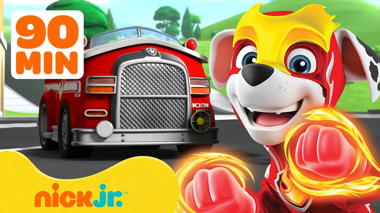 Potężne akcje ratunkowe Marshalla z PSIEGO Patrolu! 👩‍🚒 90-minutowa składanka | Nick Jr. Polska