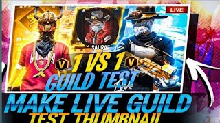 RDX SAURABH LIVE 🥵 LIVE 1 VS 1 GUILD TEST 🤫 JOIN NIW 🥵 #live #gyangaming #nonstopgaming #shortsfeed