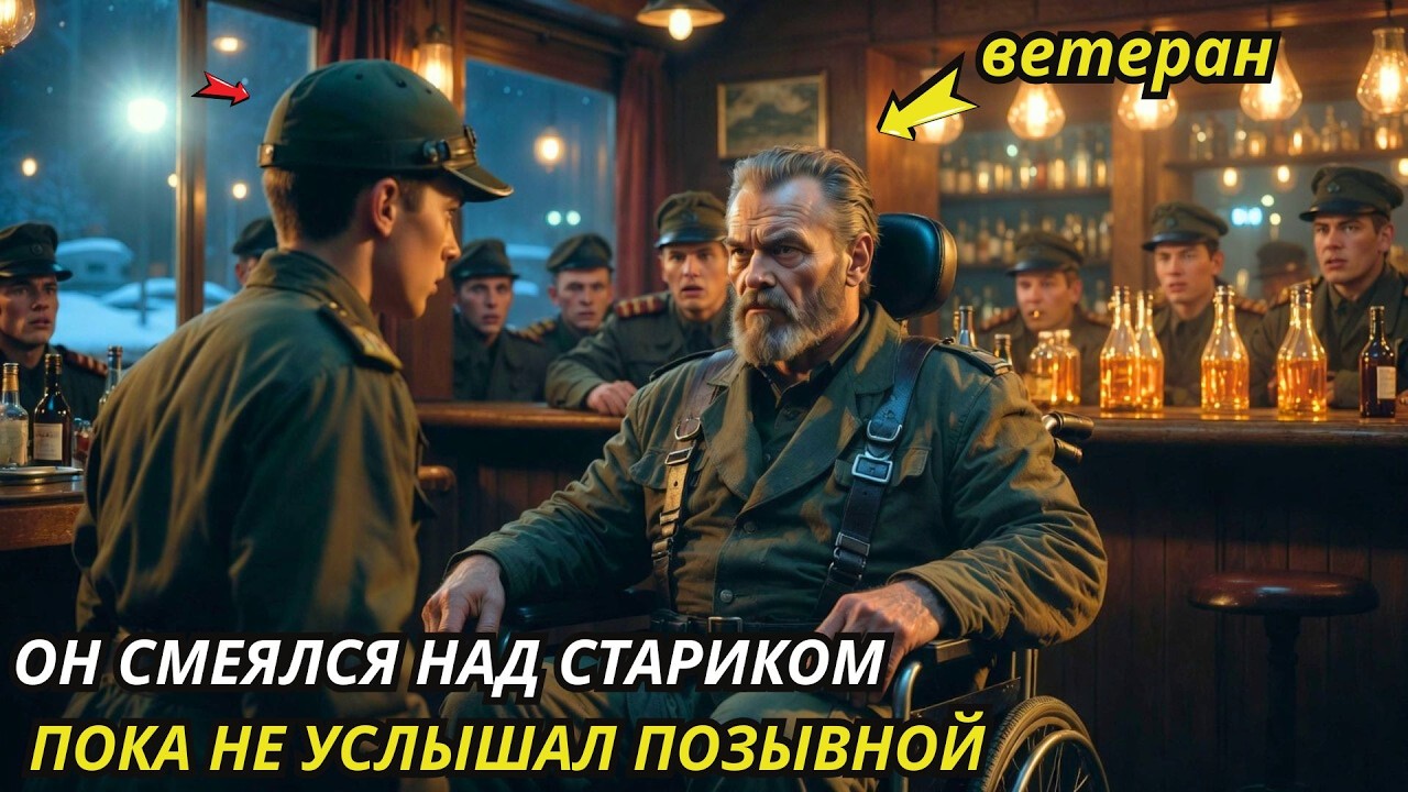 Молодой солдат спросил позывной ветерана — слово «Жнец» заставило бар замолчать