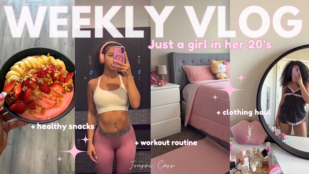 WEEKLY DIARY ♡ | day in my life 🌸 getting back into my groove + gym motivation + PR haul & more ✨