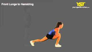 Front Lunge to Hamstring