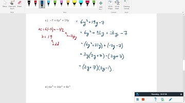Chapter 5.3 - More on Factoring Trinomials