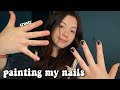 Painting my nails | Vlogmas day 15