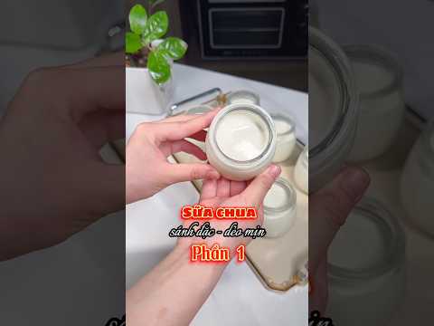 #2023 Cách Làm Sữa Chua Sánh Đặc Dẻo Min | Phần 1 | Thanh Tuyền Daily #Shorts
