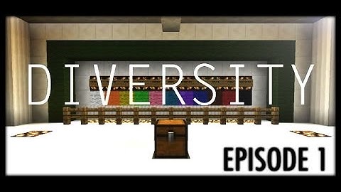 Minecraft CTM Map: Diversity with FitoMiner - Episode 1 - Introduction and Adventure
