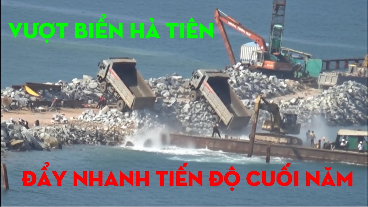 Đường Vượt Biển Hà Tiên  Đẩy  Nhanh Tiến Độ Cuối Năm 