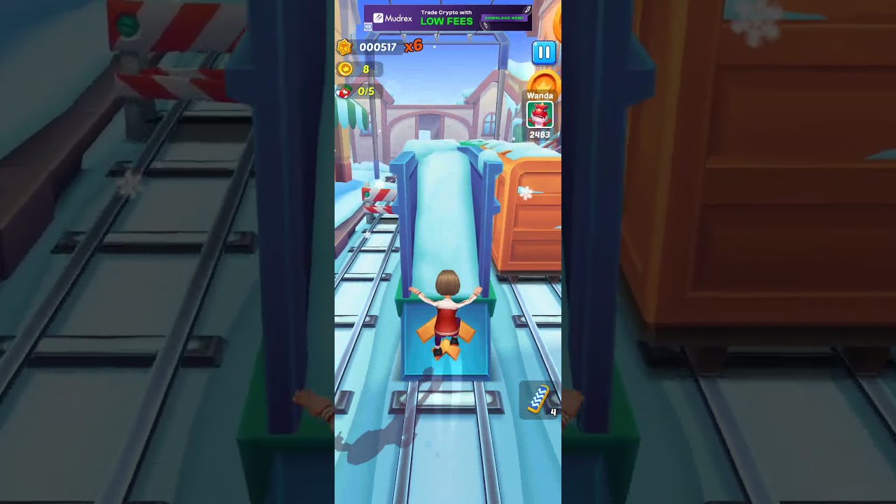 Subway 🚇 Suffer 🎮 i play first time 🎮