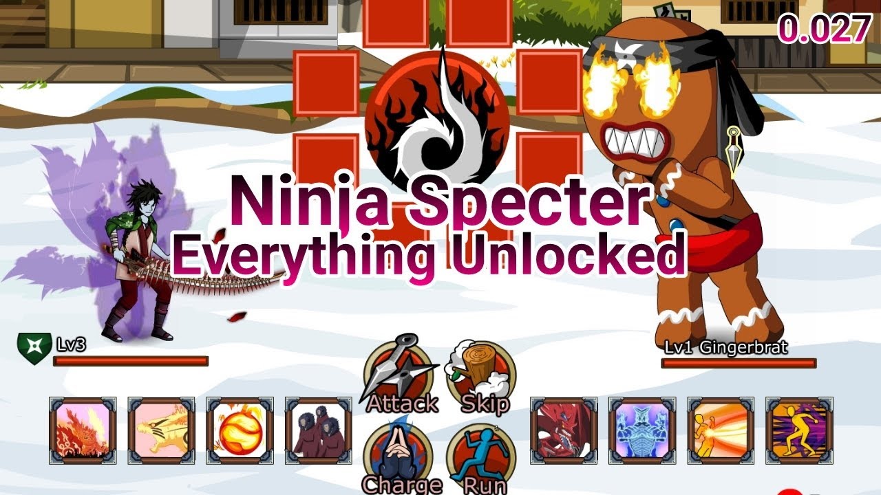 MOD & APK Ninja Specter Everything Unlocked Version 0.027 New Update 2025