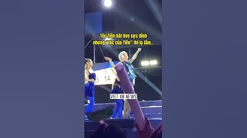 Tóc Tiên hát live cực đỉnh, nhưng "Tóc" thì lạ lắm #shorts