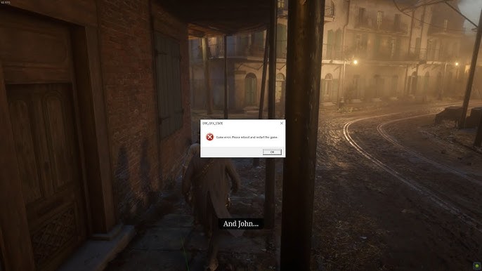 How to Fix Game Error ERR_GFX_STATE on Red Dead Redemption 2?