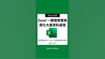 Excel 一鍵搜尋替換 簡化大量資料處理  #excel #googlesheets #shorts｜#今日訊息