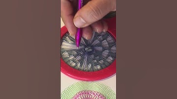 🌹New Spirograph design 🌹Nice Spirograph Design | Geometric Design #shorts #spirograph |#spirography