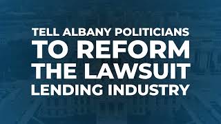 Support Lawsuit Lending Reform in New York