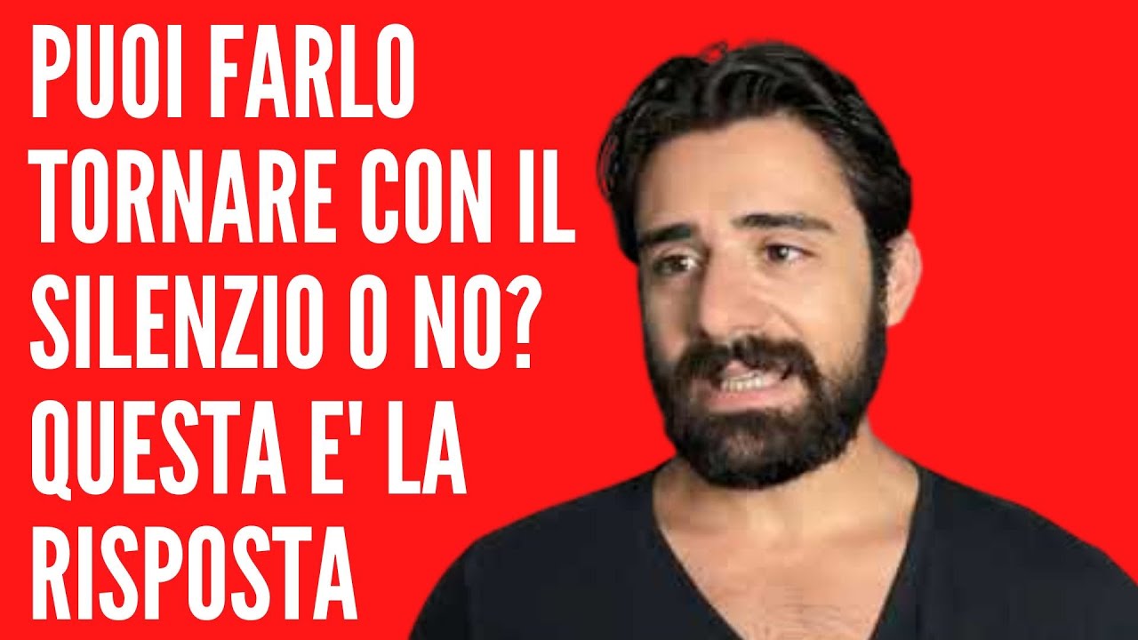 Puoi farlo tornare con il silenzio o no? Questa è la risposta