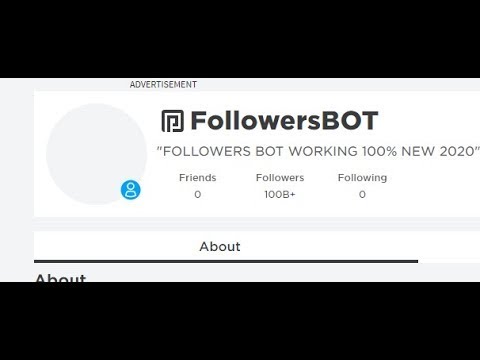 roblox free followers bot 2020