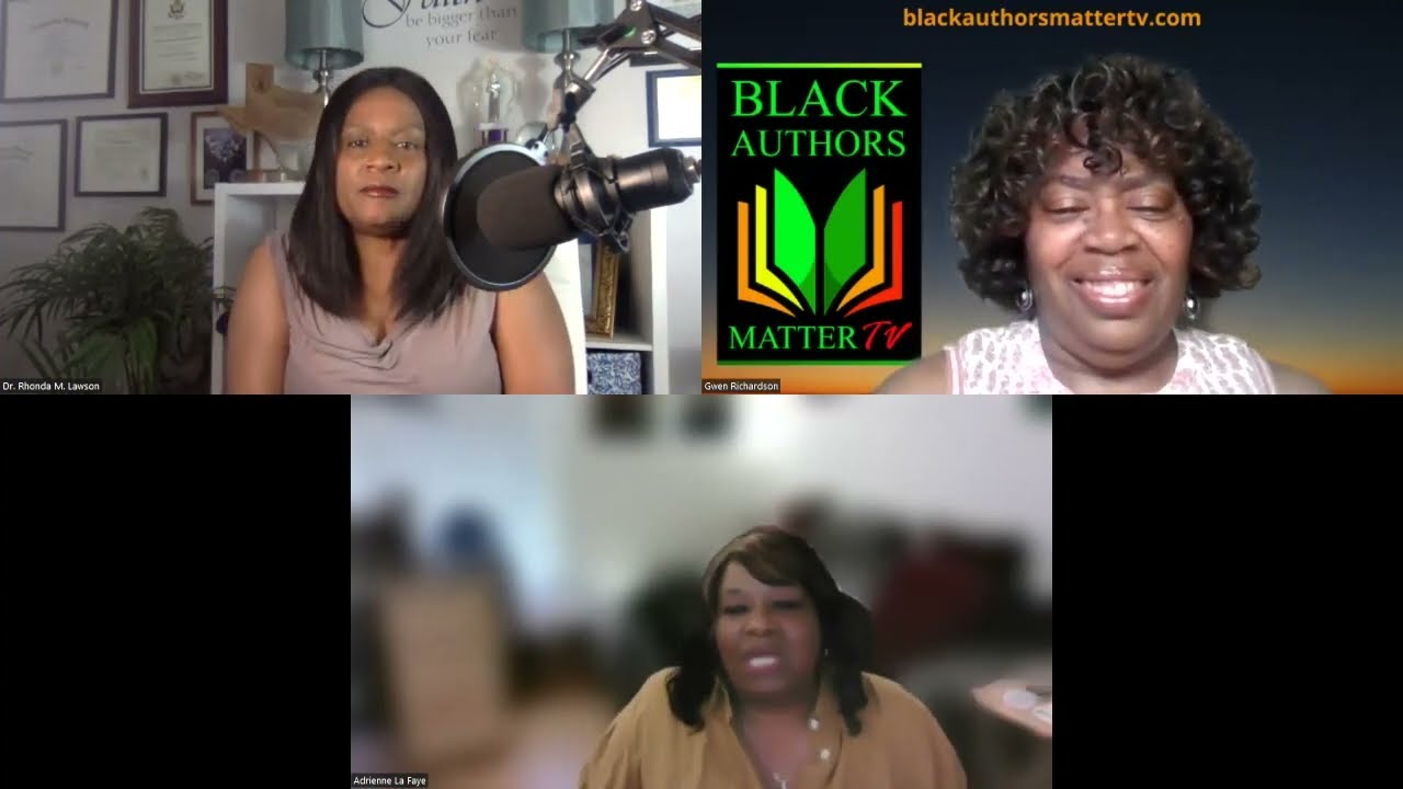LaFaye was interviewed by the Black Authors Matter's Facebook channel. Gwen Richardson & Dr. Rhonda.