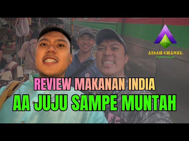Viral❗ Aa Juju Langsung Mual Saat Coba Makanan India