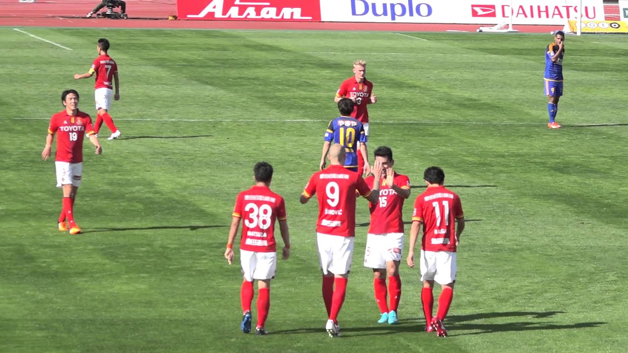 ハイライト 名古屋グランパス ベガルタ仙台 16 J1リーグ 1st 第4節 Youtube
